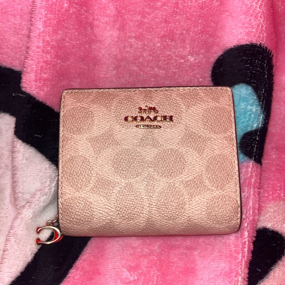 Coach Other - Snap Wallet In Signature Canvas